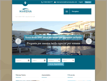 Tablet Screenshot of marenasuites.com